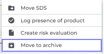 Move to archive image