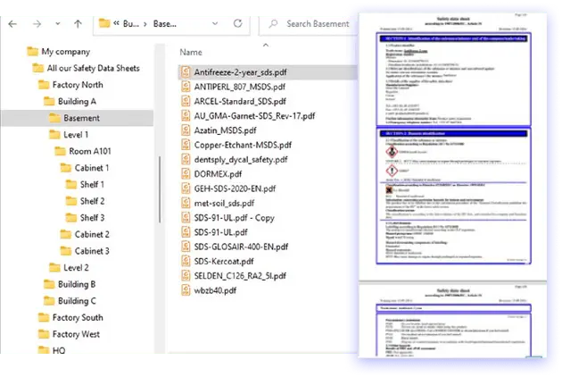Import SDS files image